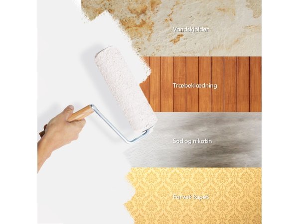 Dyrup væg & loft 2 helmat hvid