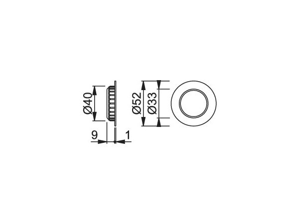 Hoppe skydeskål (model 499)