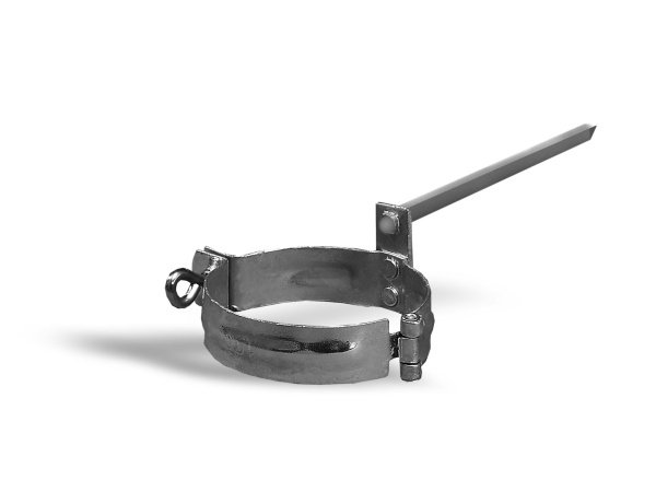 Plastmo rørholder t/mur galv.