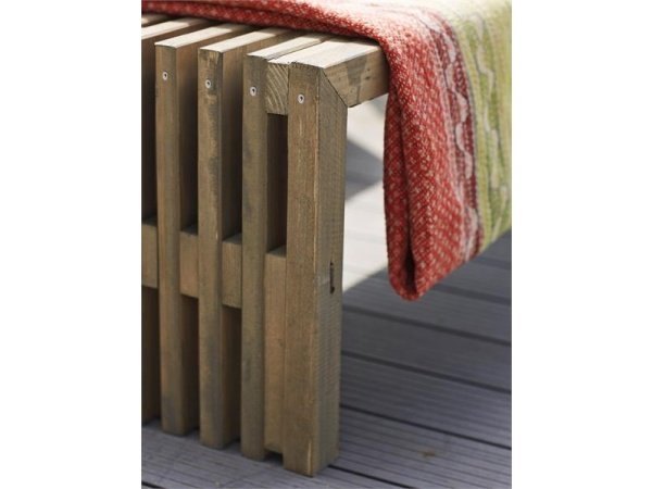 Plus rustik trallebænk