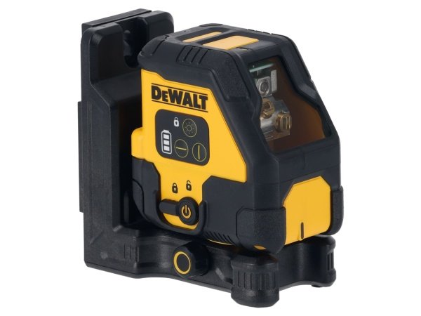Dewalt USB-C krydslinjelaser Dewalt USB-C krydslinjelaser rød stråle
