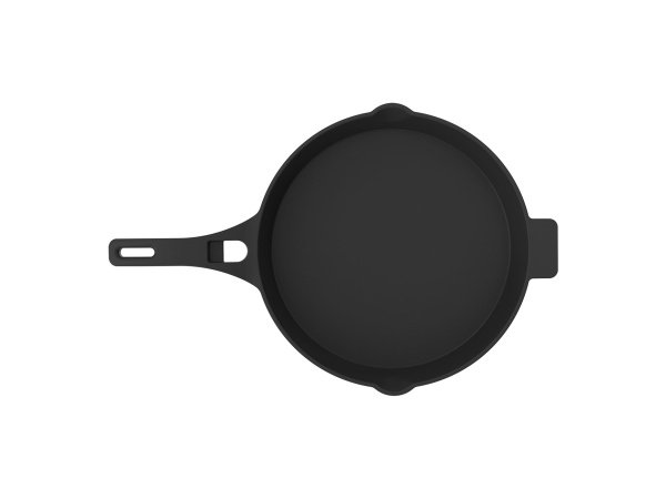 Nexgrill Protouch stegepande Nexgrill Protouch stegepande i støbejern. Billedet viser produktet fra siden.