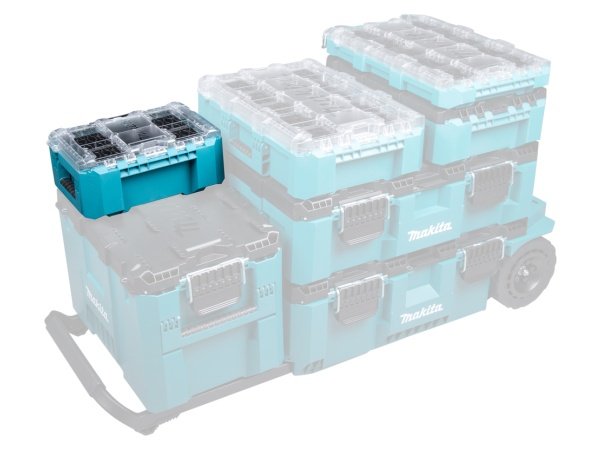 Makita Maktrak organizer. Produkt vises