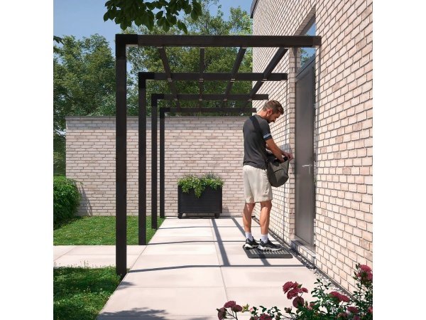 Plus Arcade Pergola model 4 Plus Arcade Pergola model 4, produkt set fra siden