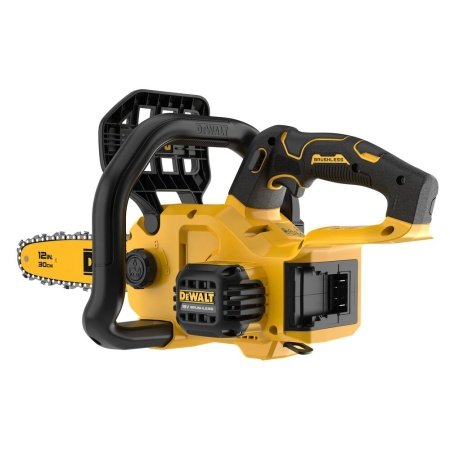 DEWALT DCMCS565N-XJ 18V XR kædesav SOLO. Billedet viser produktet fra siden.