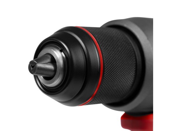 Milwaukee slagboremaskine M18 FPD3-0X leveres i HD boks. Billedet viser hele produktet.