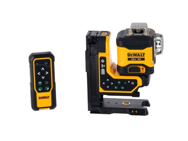 Dewalt 3x360 laser m/ fjernbetjening