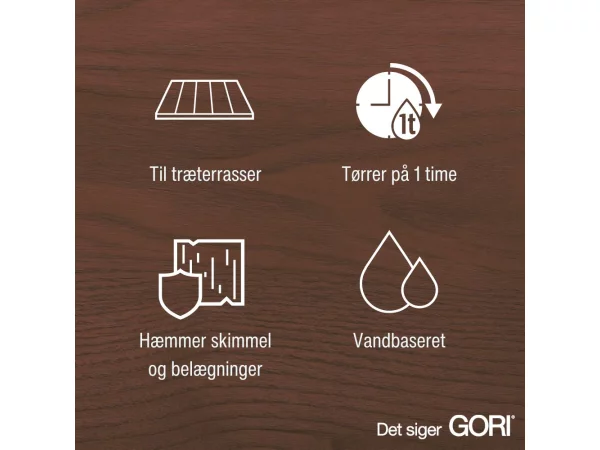 Gori 304 træterrasseolie