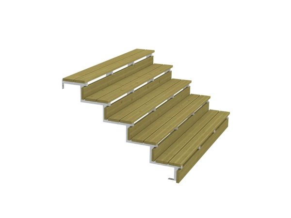 Plus terrassetrappe 5 trin