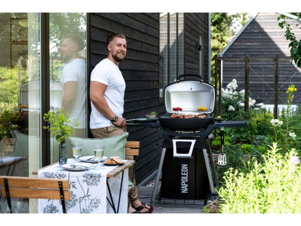 Napoleon gasgrill TravelQ Pro285 m/vogn/stander og betræk Napoleon gasgrill TravelQ Pro285 m/vogn/stander og betræk