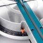 Makita kap/geringssav LS0816F. Billedet viser produktets snitkapacitet. 