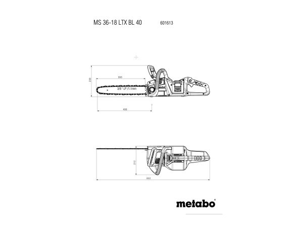 Metabo akku kædesav