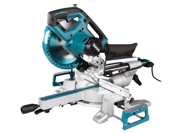 Makita kap/geringssav Makita kap/geringssav LS0816F. Billedet viser produktet forfra.