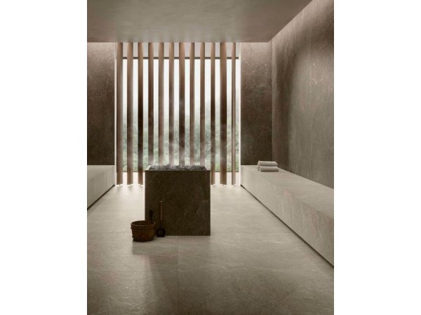 Cerdomus Moonstone Taupe Matt, produkt set forfra