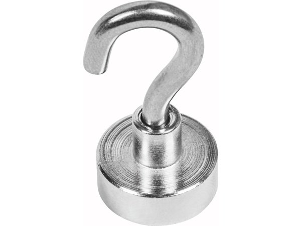 Supermagnet m/skruekrog