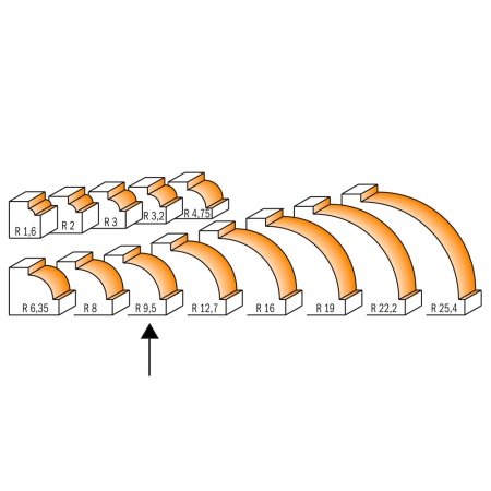 CMT afrundingsfræser