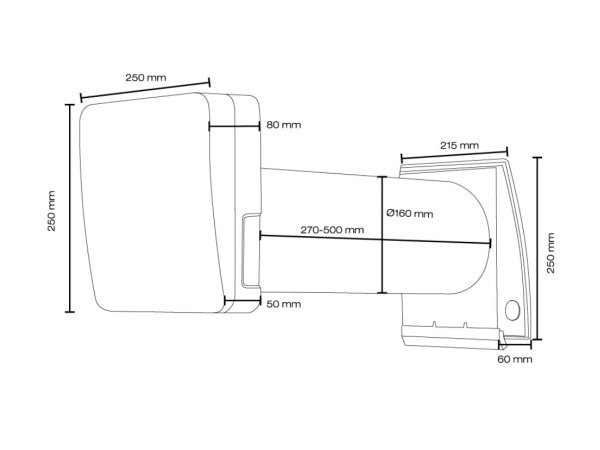 Duka ONE S6 (hvid), produkt set forfra