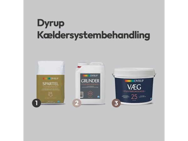 Dyrup spartel fugtbremsende