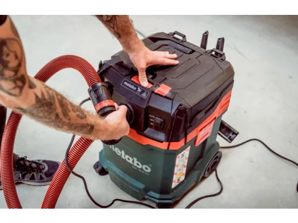 Metabo industristøvsuger Metabo industristøvsuger, produkt set forfra 1