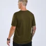 Pinewood Fish T-shirt. Produkt vises på model bagfra