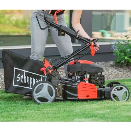 Scheppach plæneklipper Scheppach plæneklipper m/ 7-trins klippehøjdejustering