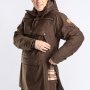 Pinewood Furudal anorak suede brown
