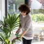 Leifheit støvkost. Produkt vises i miljø med model