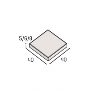 IBF modul 40 betonflise grå IBF modul 40 betonflise grå