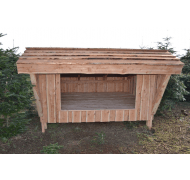 Shelter model Kalmar (lærk) Shelter model Kalmar (lærk)