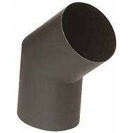 Morsø bøjning 45gr Ø120mm sort Morsø bøjning 45gr Ø120mm sort