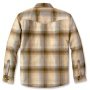 Carhartt Snap-Front Plaid skjorte. Billedet viser produktet bagfra.
