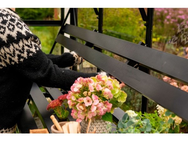 Halls integreret lamelhylde