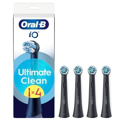 Oral-B IO børstehoveder 4stk/pk, til IO serien, sort