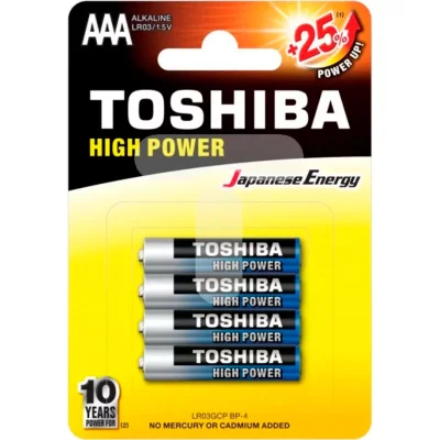 Toshiba High Power batterier
