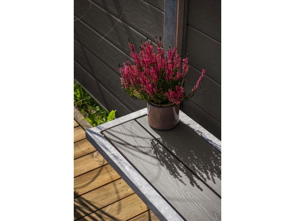 Wimex hegnsbænk koksgrå