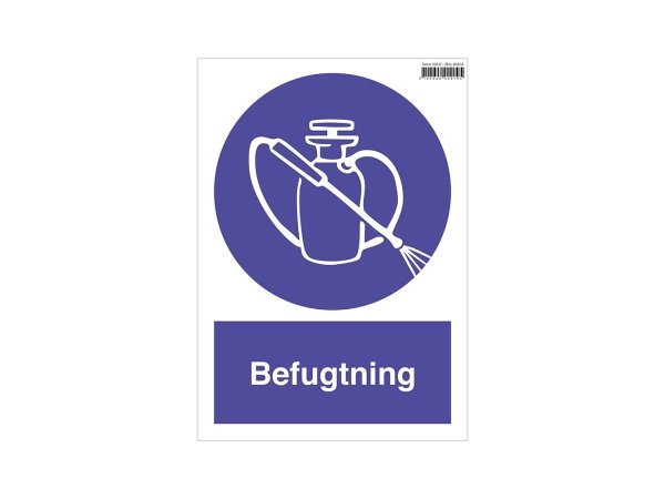 Sydvesta påbudsskilt Sydvesta påbudsskilt