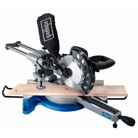 Scheppach kap-/geringssav HM254 Scheppach kap-/geringssav HM254 med kraftig 2000 W motor til alsidige snit. Billedet viser produktet med hvid baggrund.