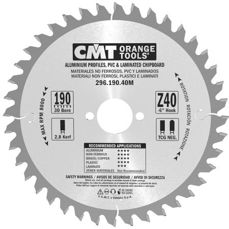 CMT rundsavklinge 296-297