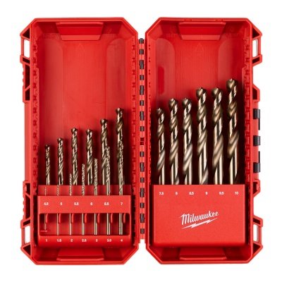 Milwaukee metalborsæt, produkt set forfra