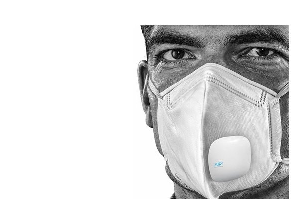 Air+ FFP3 maske m/ventil