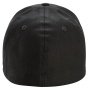 Snickers Flexible Cap 9002 med gul logo. Billedet viser produkt bagfra.