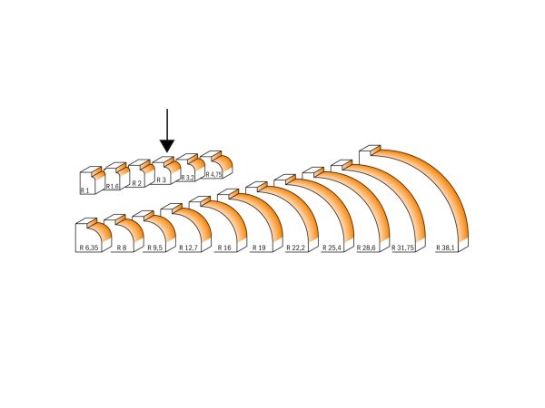 CMT afrundingsfræser