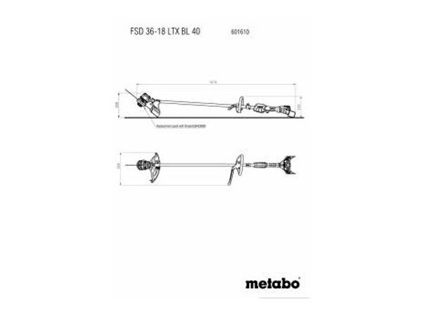 Metabo akku buskrydder