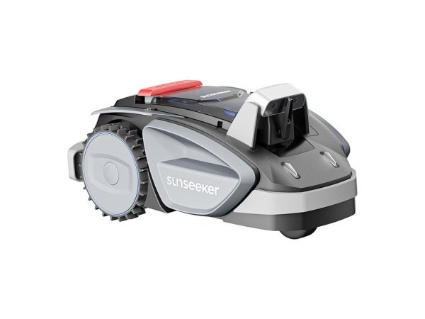 Sunseeker V3 robotplæneklipper. Produkt vises