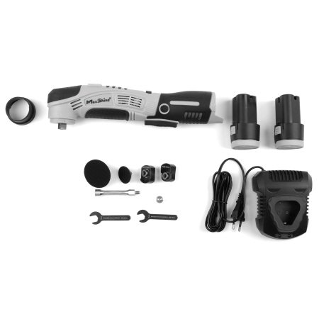 Maxshine Mini polermaskine kit Maxshine Mini 12 V polermaskine kit. Billedet viser polermaskine.