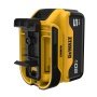 Dewalt Tough System 2.0 DXL batteriholder. Billedet viser produktet med batteri i.