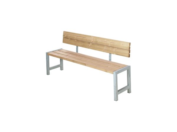 Plus Thermowood® plankebænk