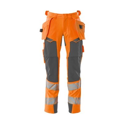 Orange/mørk antracit