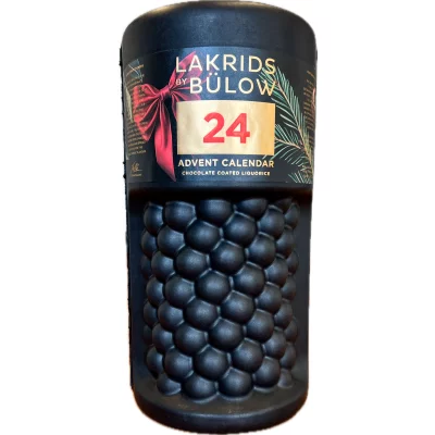 Bülow Large Advent Calendar julekalender 2026. 690 g chokoladeovertrukket lakrids. 