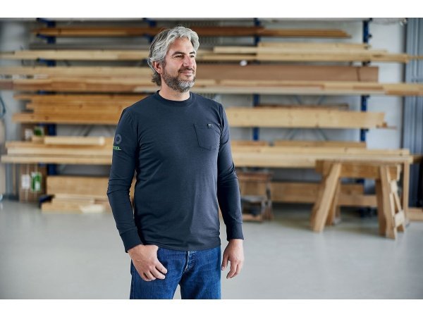 Festool langærmet bluse